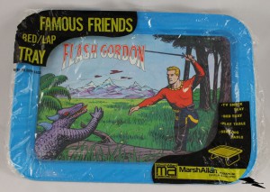 Flash Gordon Metal TV Tray (1979)