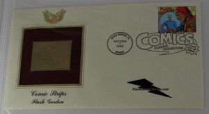 Flash Gordon Gold Commemorative postage stamp (1995)