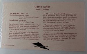 Flash Gordon Gold Commemorative postage stamp (1995)