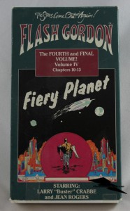 Flash Gordon Video: Fiery Planet VHS Vol. 4