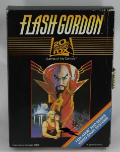 Flash Gordon Atari/Sears console game (1983)